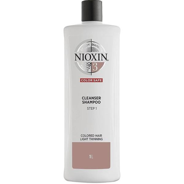 Nioxin Cleanser Shampoo Colored Hair Light Thinning (3) 1000ml