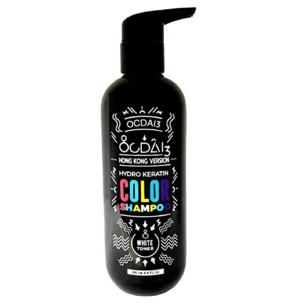 Ocdai3 Hydro Keratin Color Shampoo White Toner 250ml